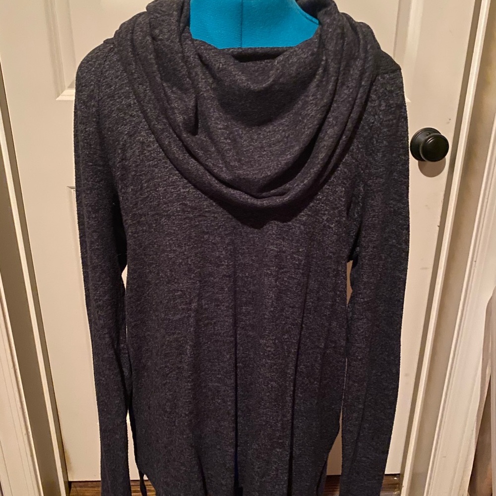 Gibson gray sweater tunic